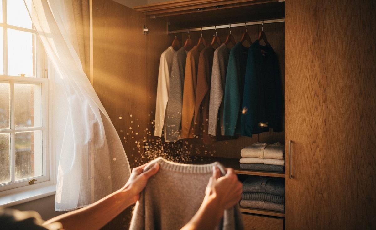 The wardrobe habit stopping pest invasion: why seasonal airing deters clothes moths